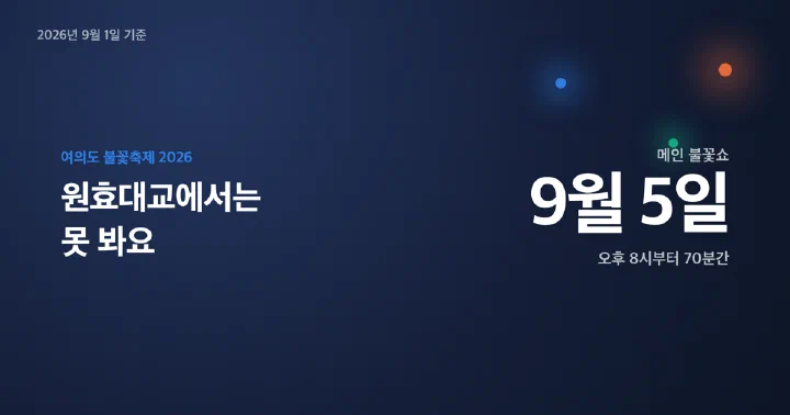 여의도 한강공원 상공에 불꽃이 넓게 퍼지는 밤하늘 사진